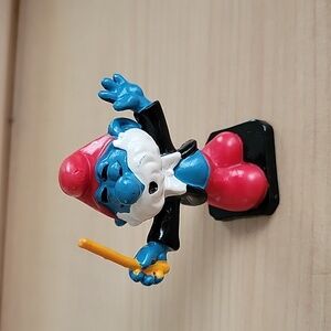 Smurf Papa Smurf Vintage Band Leader/ Conductor -1977